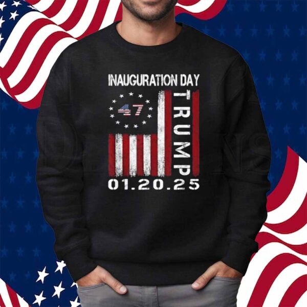President Donald Trump Inauguration Day 2025 Memorabilia Fla T-Shirt