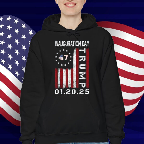 President Donald Trump Inauguration Day 2025 Memorabilia Fla T-Shirt