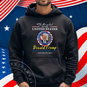 President Donald Trump Inauguration Day 2025 Memorabilia Shirt