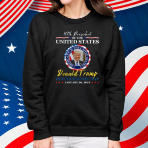 President Donald Trump Inauguration Day 2025 Memorabilia Shirt