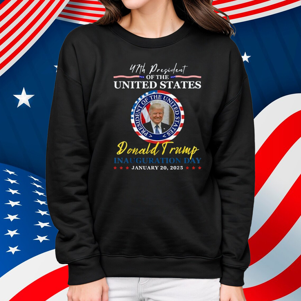President Donald Trump Inauguration Day 2025 Memorabilia Shirt