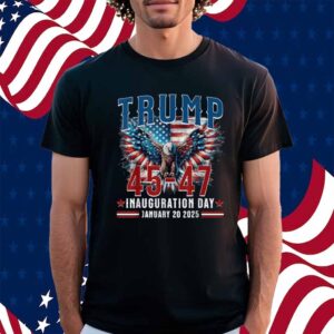 President Donald Trump Inauguration Day 2025 Memorabilia Shirts