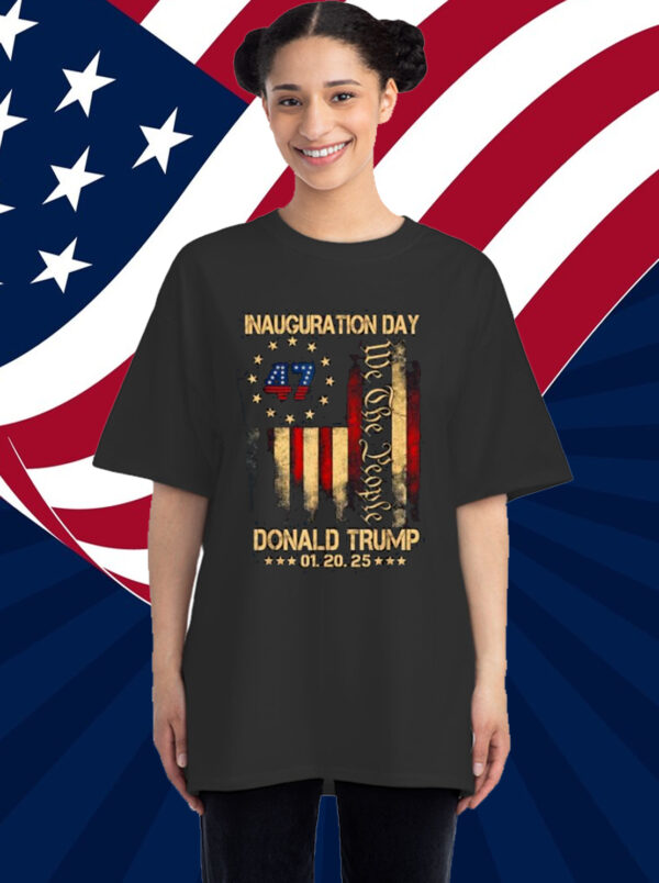 President Donald Trump Inauguration Day 2025 Memorabilia T-Shirt