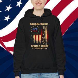 President Donald Trump Inauguration Day 2025 Memorabilia T-Shirt