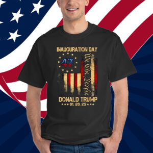 President Donald Trump Inauguration Day 2025 Memorabilia T-Shirt
