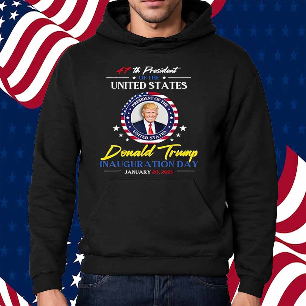 President Donald Trump and Inauguration Day 2025 Shirt