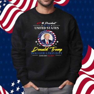 President Donald Trump and Inauguration Day 2025 Shirt