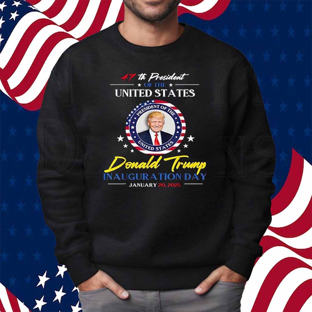 President Donald Trump and Inauguration Day 2025 Shirt