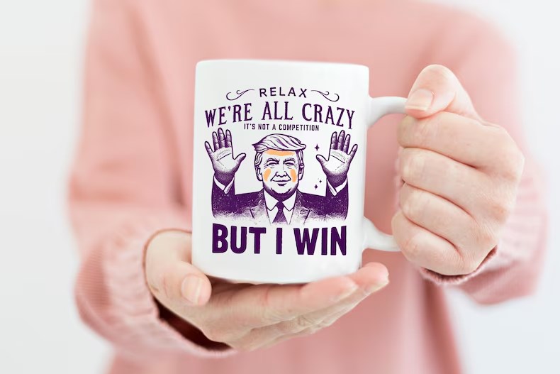Relx Were All Crazy But U Win Mug