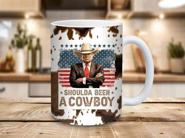 Should have been a cowboy Trump Mug