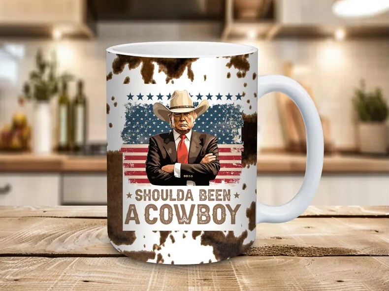 Should have been a cowboy Trump Mug