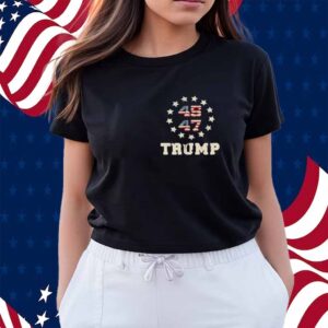 Take America Back Trump Flag 45 47 Shirt