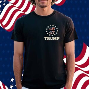 Take America Back Trump Flag 45 47 Shirt