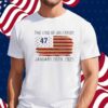 Trump 47 President Inauguration Shirt