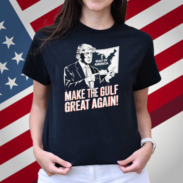 Trump America's Gulf Mexico President Trump gulf america T-Shirt