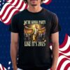Trump Dance New Year 2025 Party Inauguration MAGA Republican Shirt