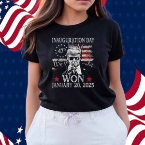 Trump Inauguration Day 2025 Donald Trump 47Th 2025 Shirt