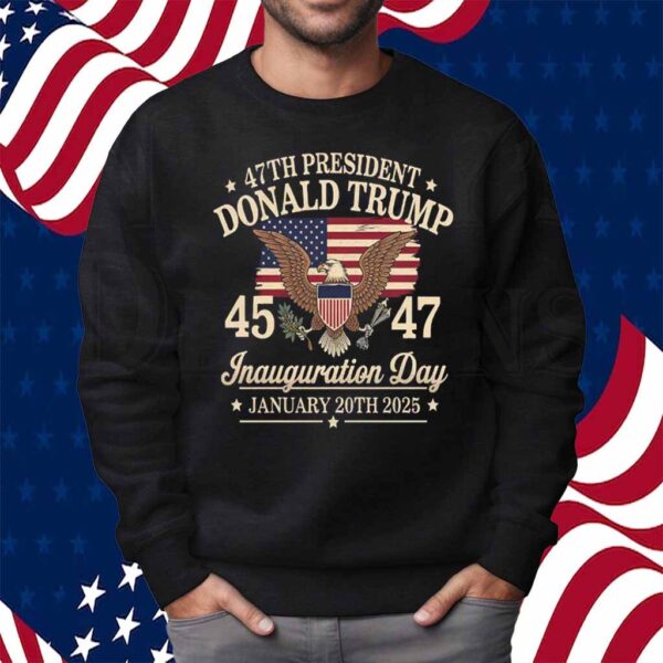 Trump Inauguration Day, Donald Trump President 2025 T-Shirt