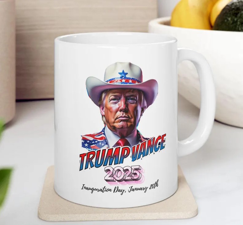 Trump Vance 2025 Inauguration Day Mug
