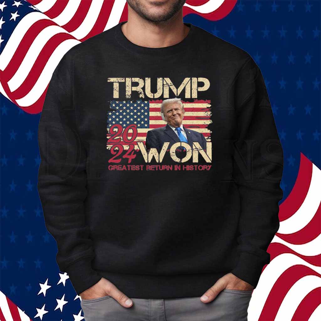 Trump We Won Win Inauguration Day 2025 47th President Shirts