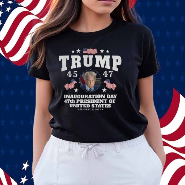 Trump's Official Portrait, Trump Inauguration Day T-Shirt