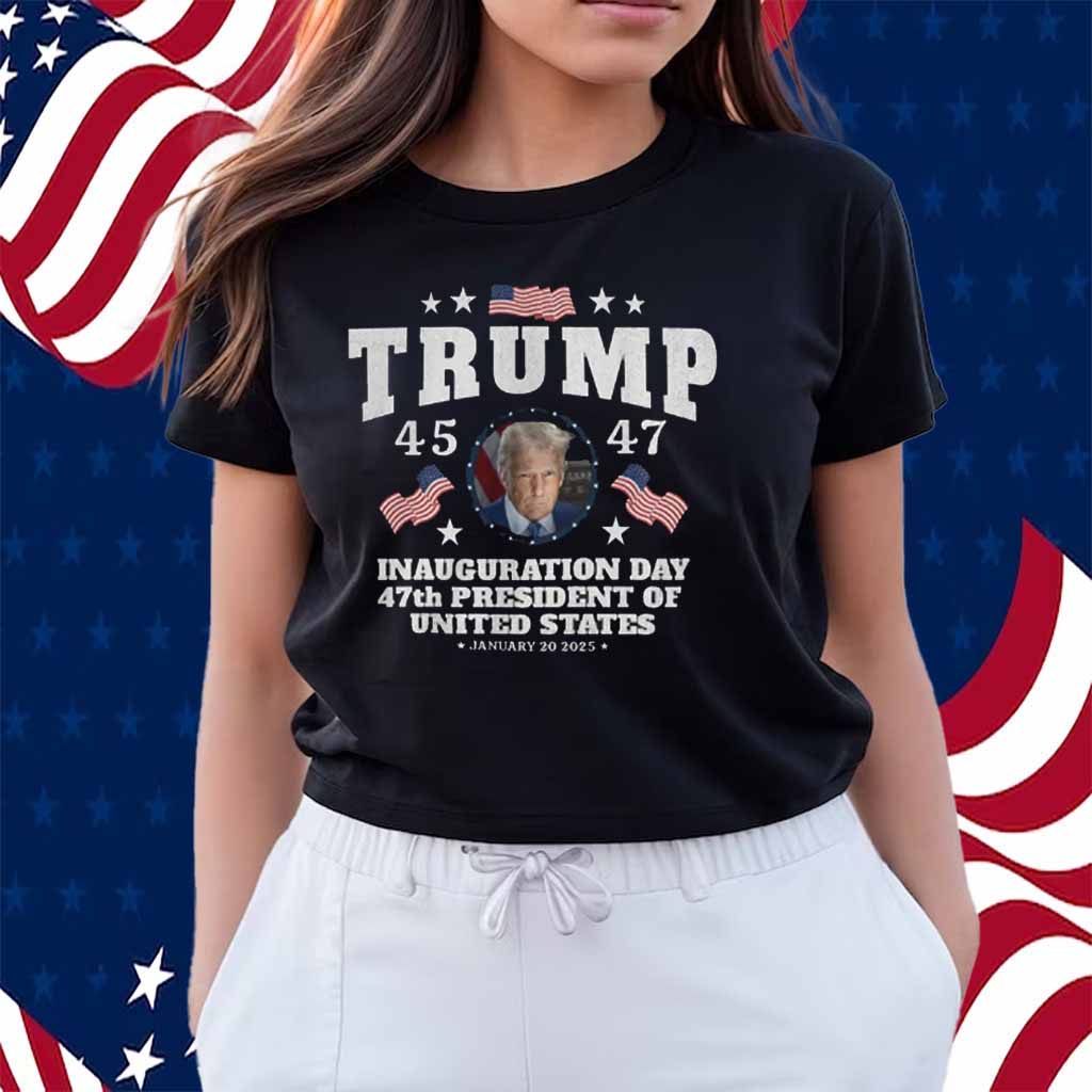 Trump's Official Portrait, Trump Inauguration Day T-Shirt