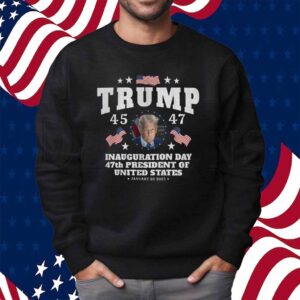 Trump's Official Portrait, Trump Inauguration Day T-Shirt