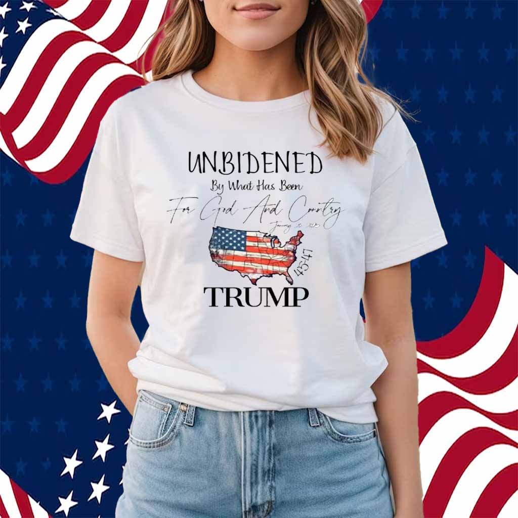 UNBIDENED By What Has Been Trump 45-47 Shirt