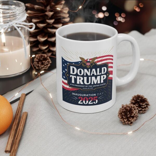 USA President Trump 2025 Inauguration Ceramic Mug