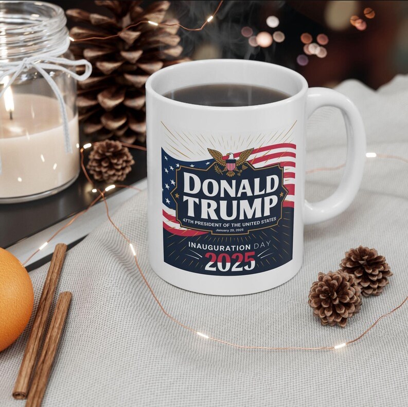 USA President Trump 2025 Inauguration Ceramic Mug