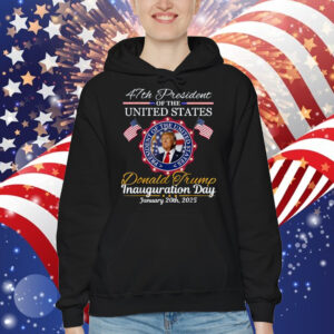 trump inauguration day 2025 shirt trump 2025 47 th president T-Shirt