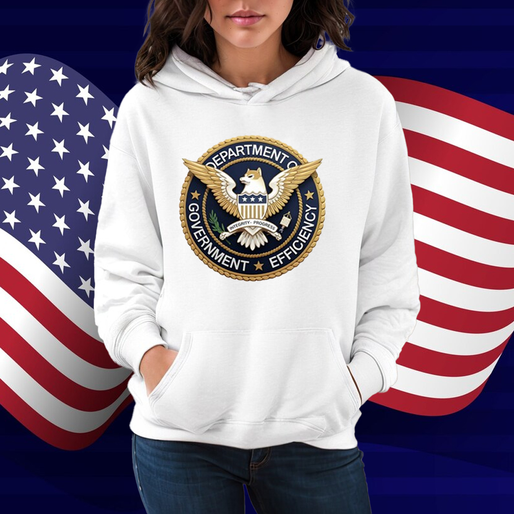 Doge Department Of Government Efficiency Integrity Progress T-Shirt