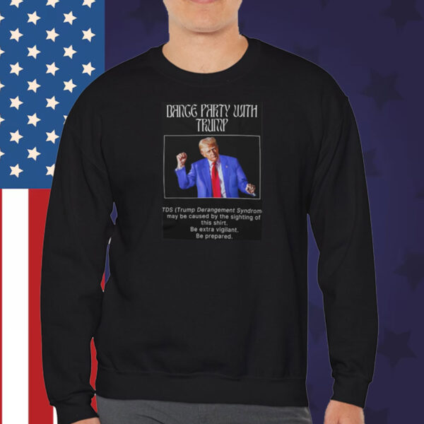 Donald Trump Graphic Dance Party T-Shirt