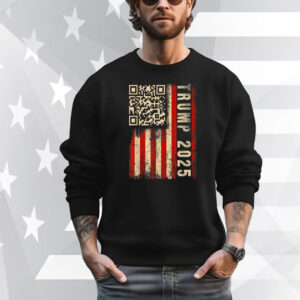 Funny QR donald trump dancing 47/45 Tee Shirt