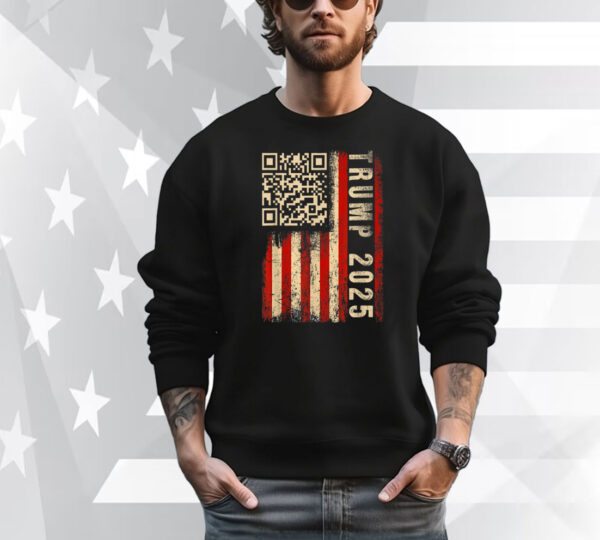 Funny QR donald trump dancing 47/45 Tee Shirt