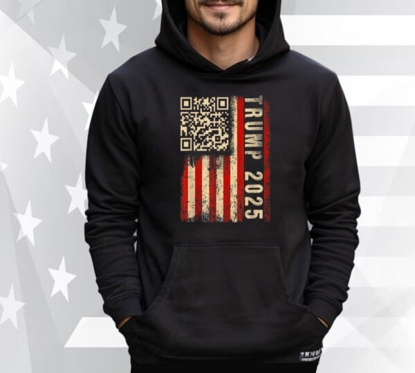 Funny QR donald trump dancing 47/45 Tee Shirt