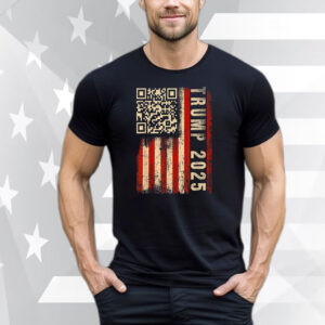 Funny QR donald trump dancing 47/45 Tee Shirt