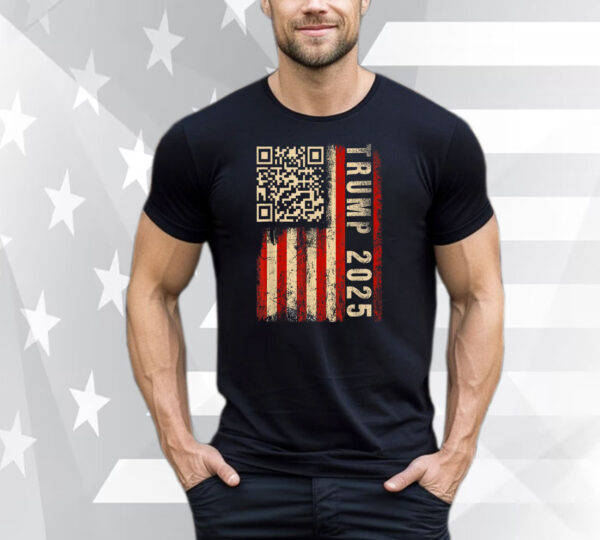 Funny QR donald trump dancing 47/45 Tee Shirt