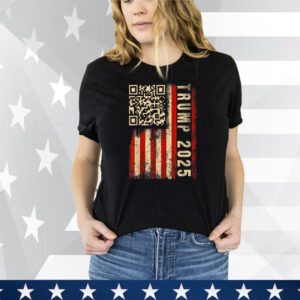 Funny QR donald trump dancing 47/45 Tee Shirt