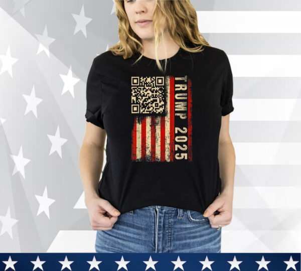 Funny QR donald trump dancing 47/45 Tee Shirt