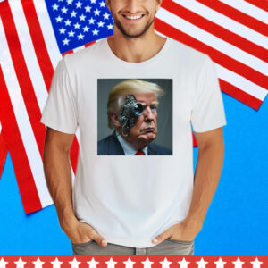 Futuristic portrait of President Trump Tee Shirt