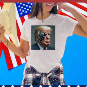 Futuristic portrait of President Trump Tee Shirt