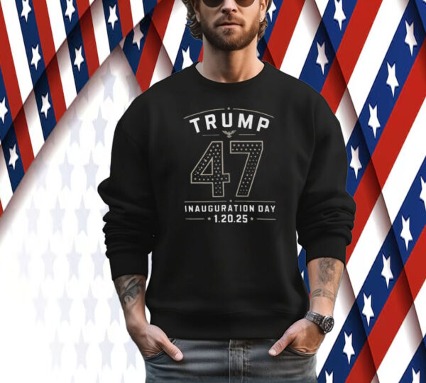 President Trump 47 Inauguration Day 20th Januray 2025 Tee Shirt