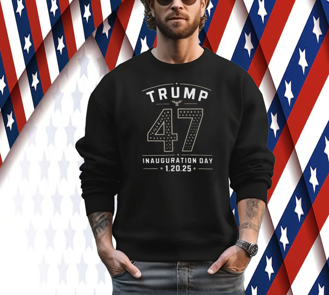 President Trump 47 Inauguration Day 20th Januray 2025 Tee Shirt