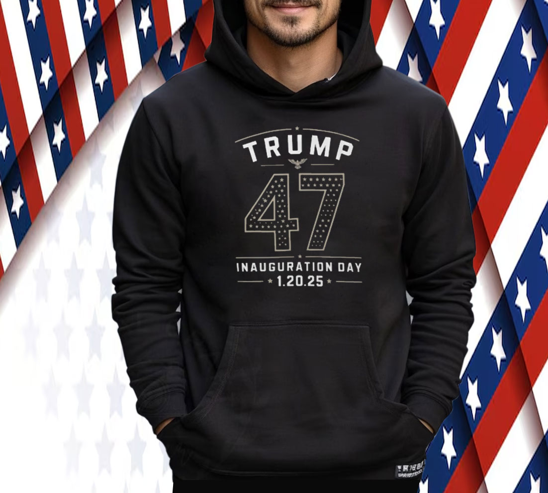 President Trump 47 Inauguration Day 20th Januray 2025 Tee Shirt