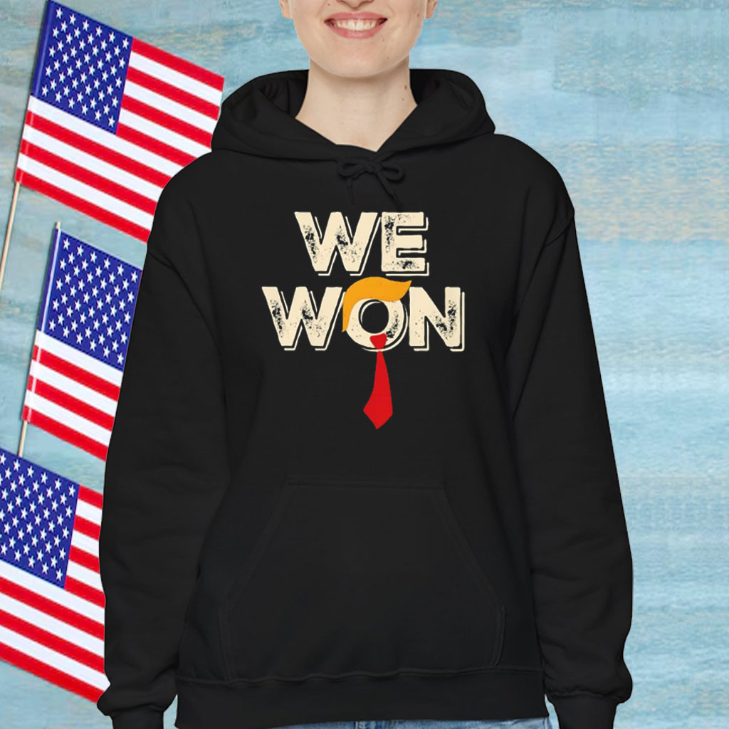Trump 2025 We Won T-Shirt