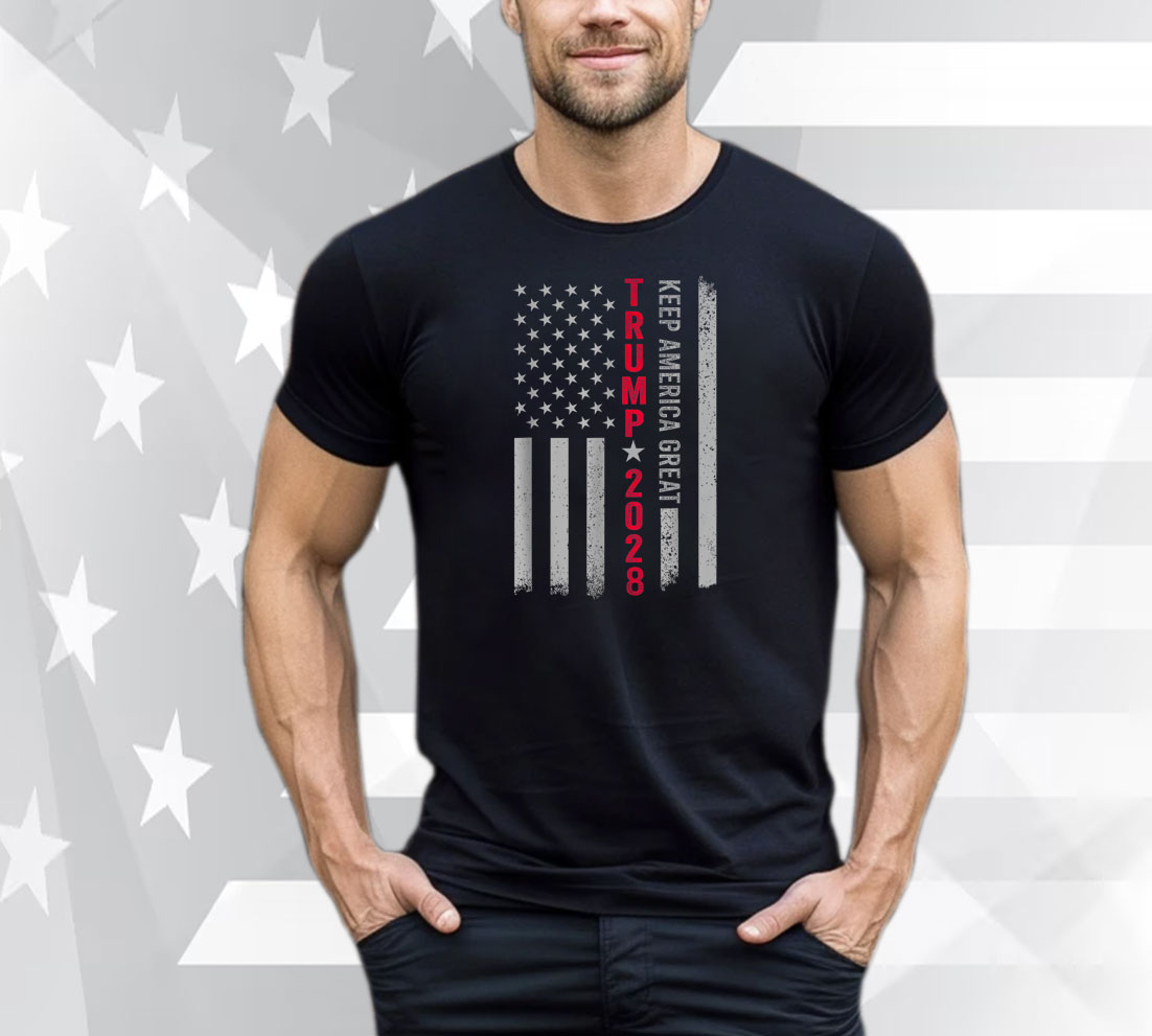 Trump 2028 Keep America Great Tee Shirt