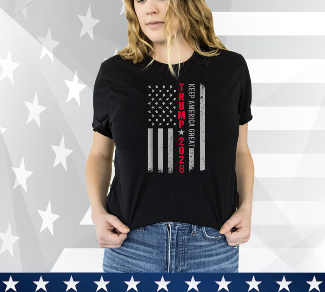 Trump 2028 Keep America Great Tee Shirt