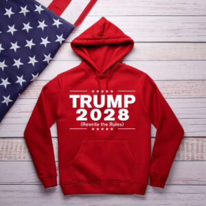 Trump 2028 Rewrite The Rules Hoodie T-Shirt