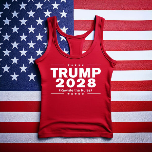 Trump 2028 Rewrite The Rules Tank Top